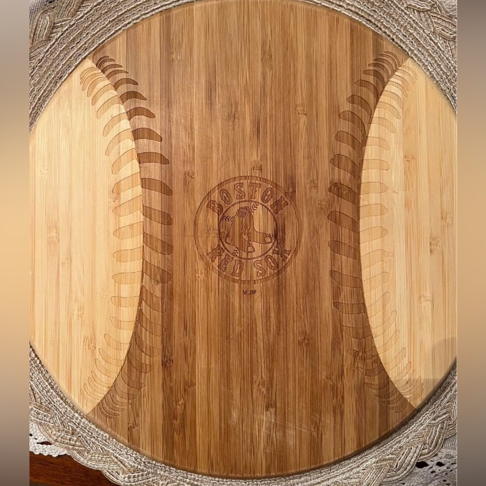 Red Sox cutting board